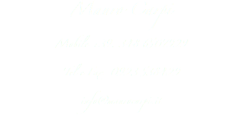 Mauro Carpi Mobile +39. 348 6507929 Tel e Fax 0923 538429 info@maurocarpi.it